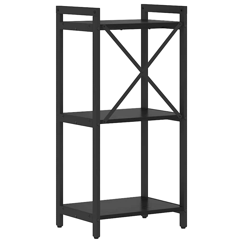 Bücherregal Schwarze Eiche 40 x 30 x 83 cm Holzwerkstoff