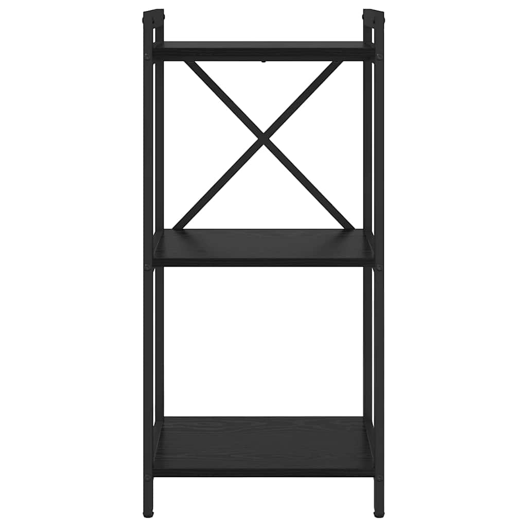 Bücherregal Schwarze Eiche 40 x 30 x 83 cm Holzwerkstoff
