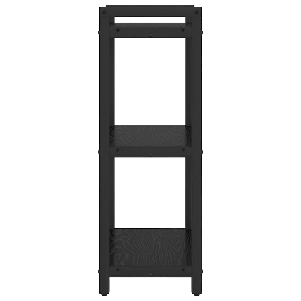 Bücherregal Schwarze Eiche 40 x 30 x 83 cm Holzwerkstoff