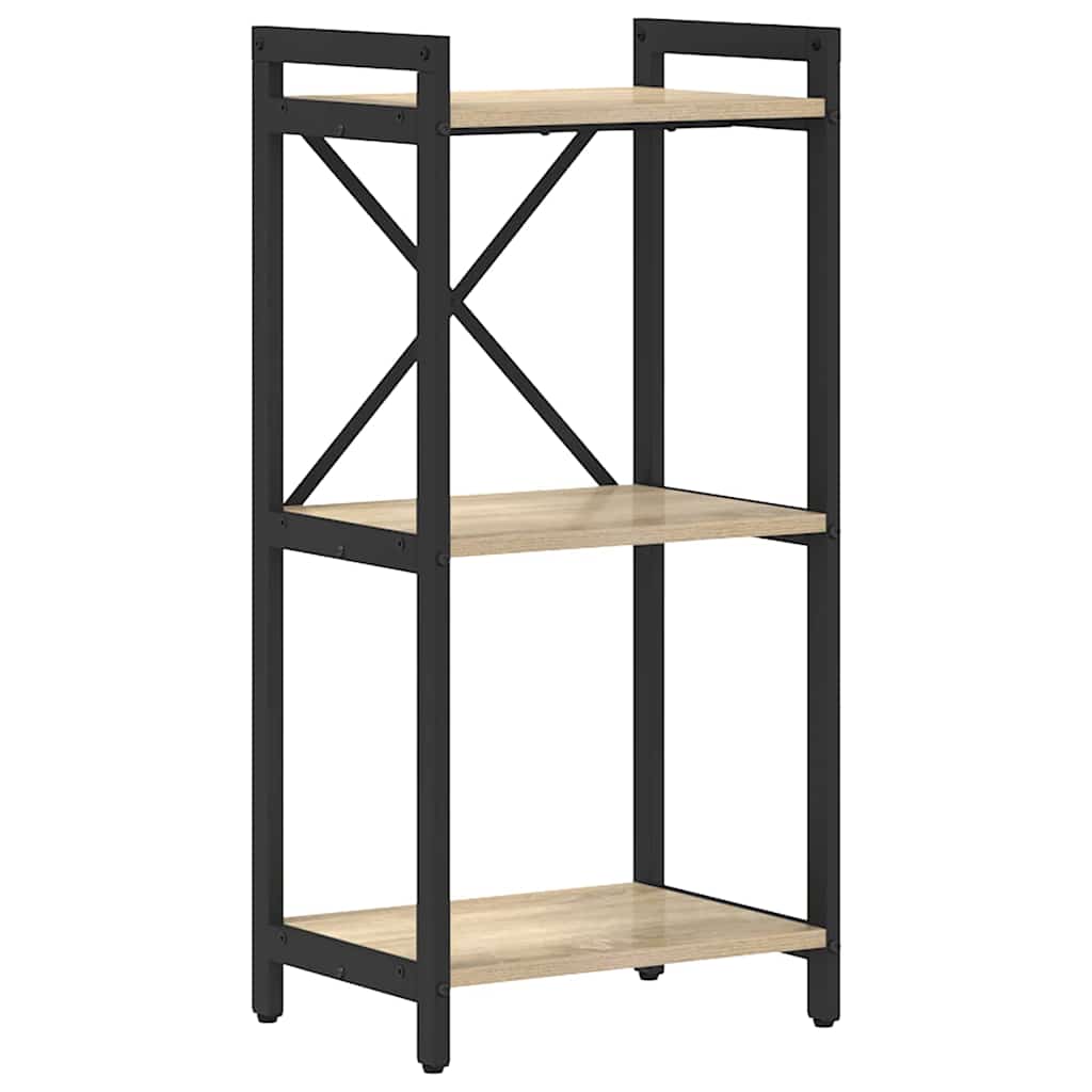 Bücherregal Sonoma Eiche 40 x 30 x 83 cm Holzwerkstoff