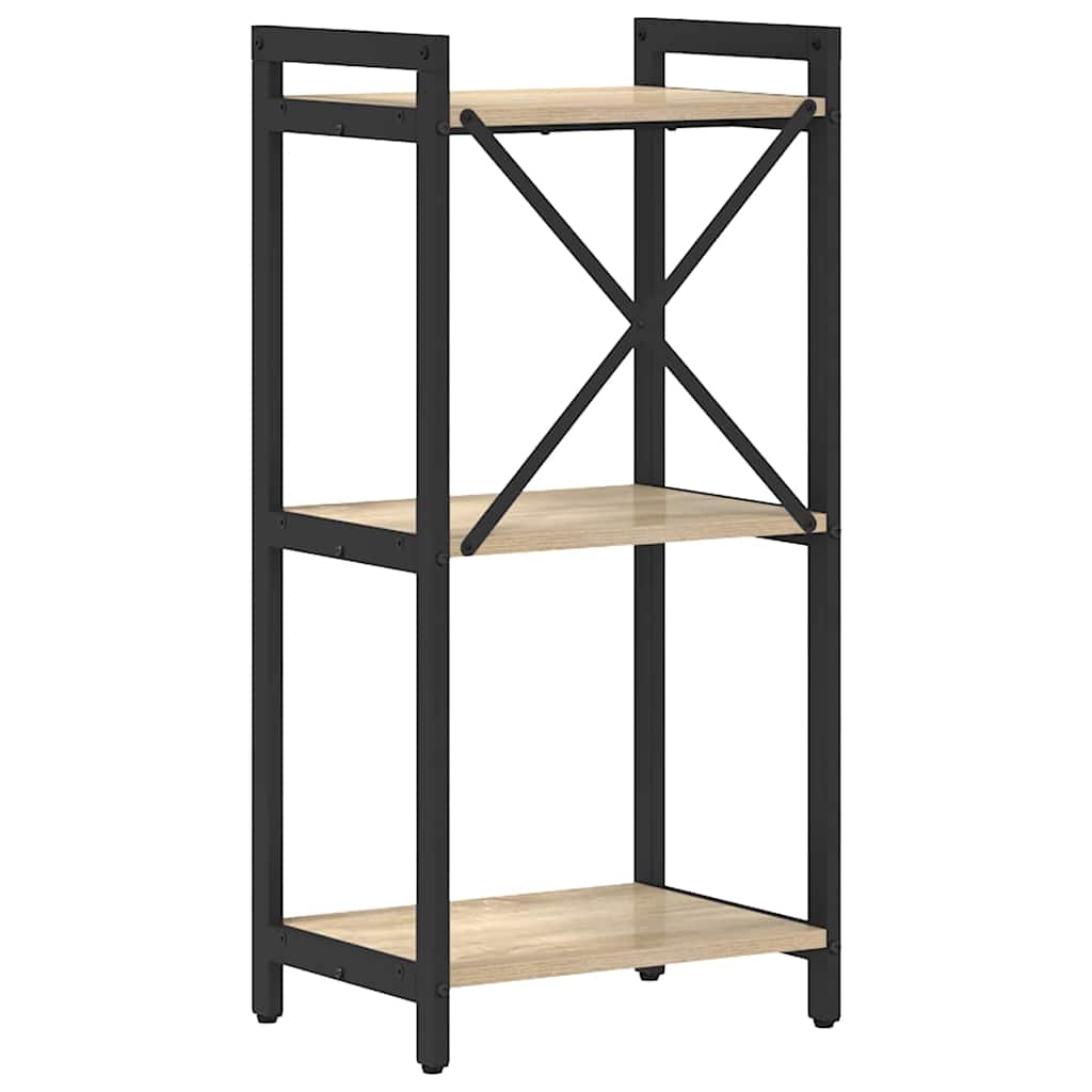 Bücherregal Sonoma Eiche 40 x 30 x 83 cm Holzwerkstoff