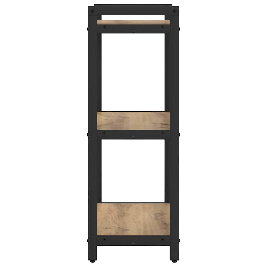 Bücherregal Eiche handwerklich 40 x 30 x 83 cm Holzwerkstoff