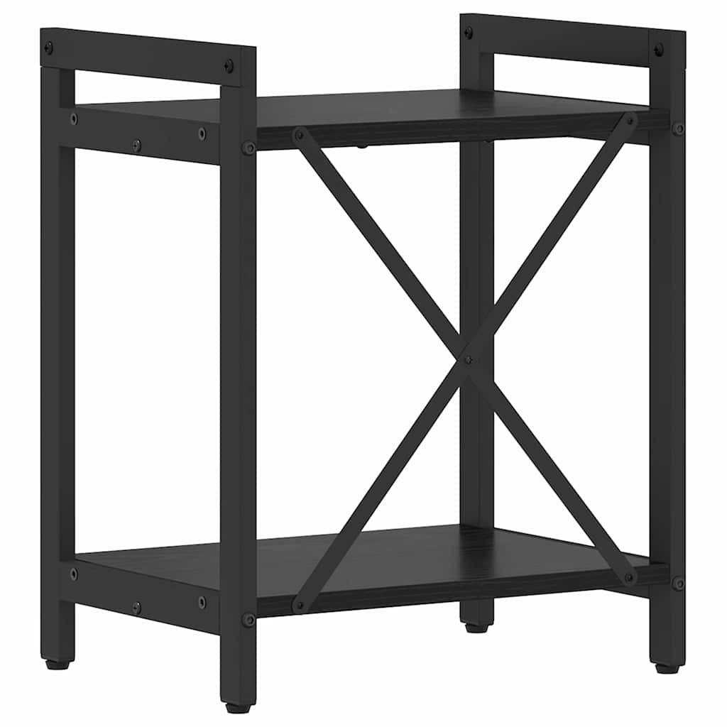 Bücherregal Schwarze Eiche 40 x 30 x 48,5 cm Holzwerkstoff
