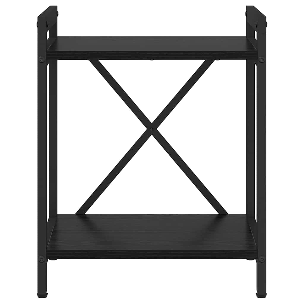 Bücherregal Schwarze Eiche 40 x 30 x 48,5 cm Holzwerkstoff