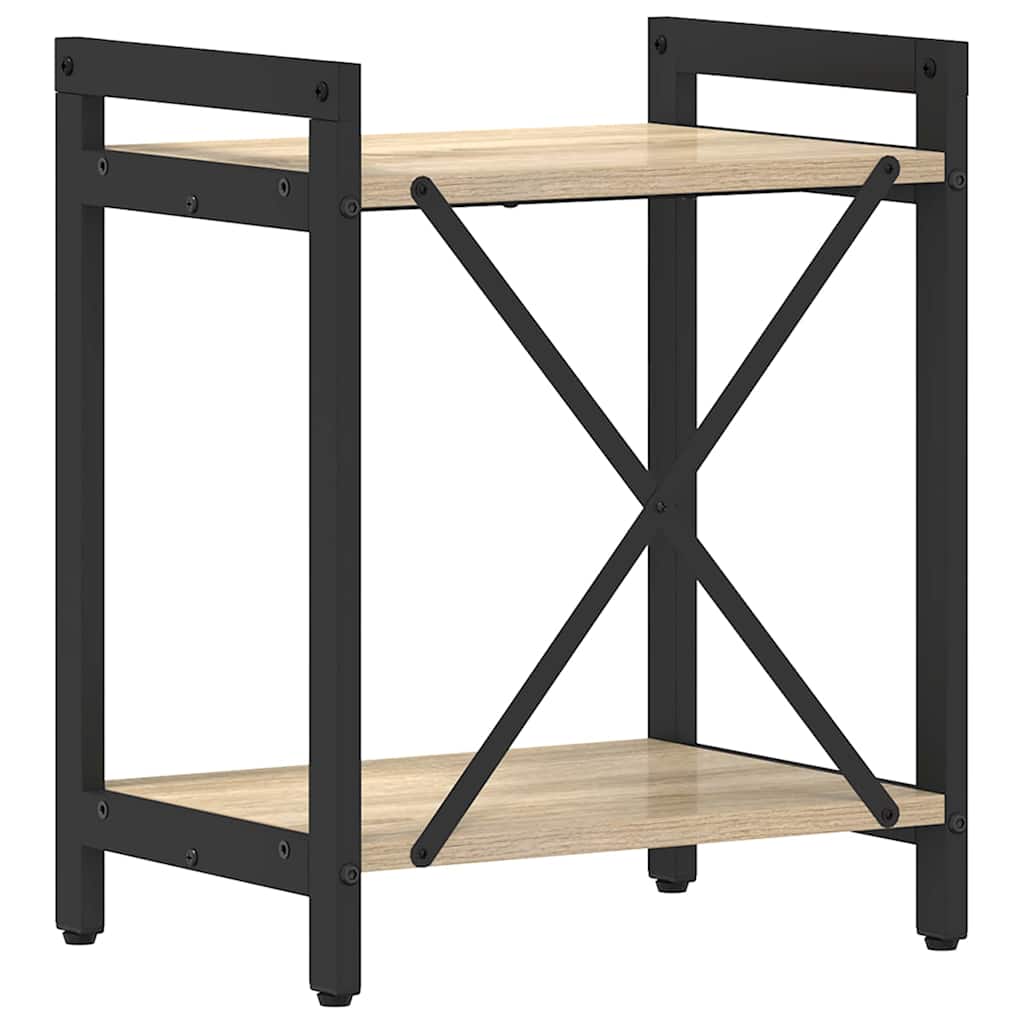 Bücherregal Sonoma Eiche 40 x 30 x 48,5 cm Holzwerkstoff