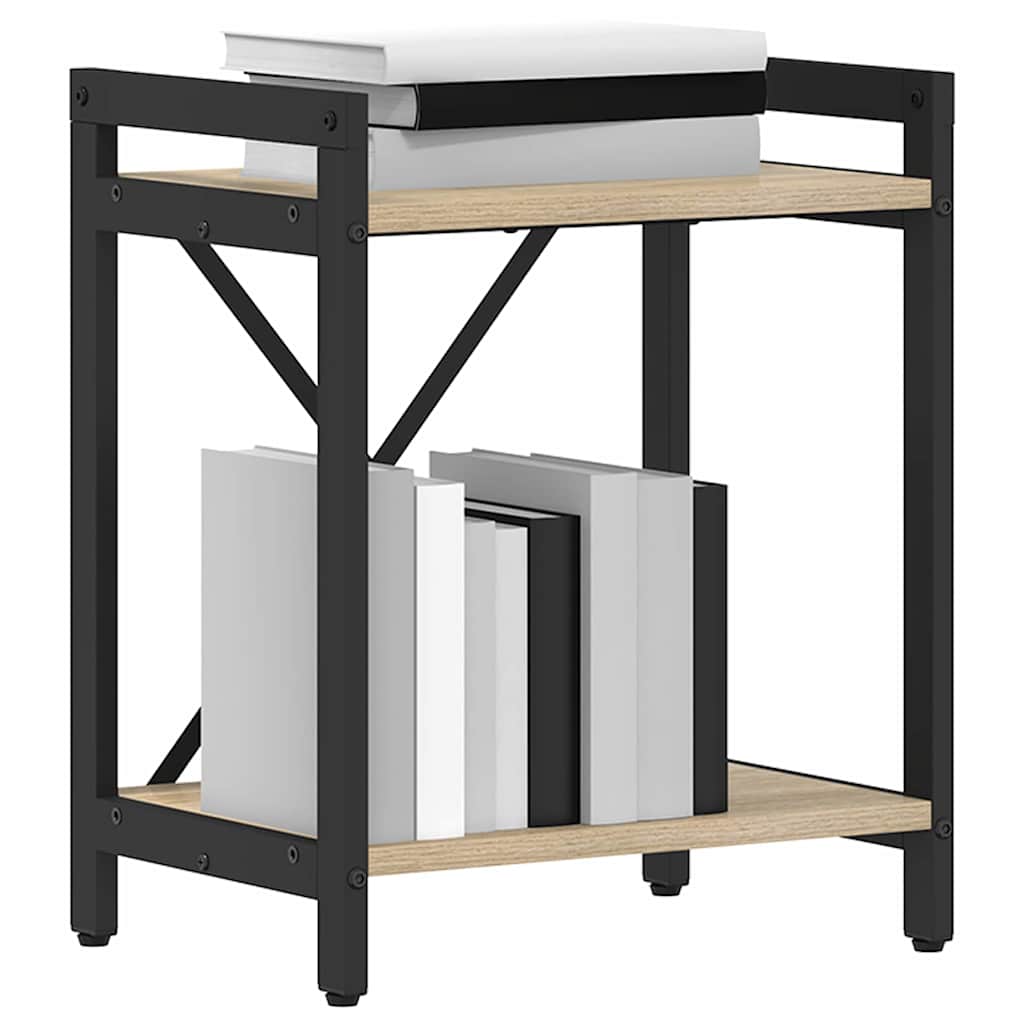 Bücherregal Sonoma Eiche 40 x 30 x 48,5 cm Holzwerkstoff