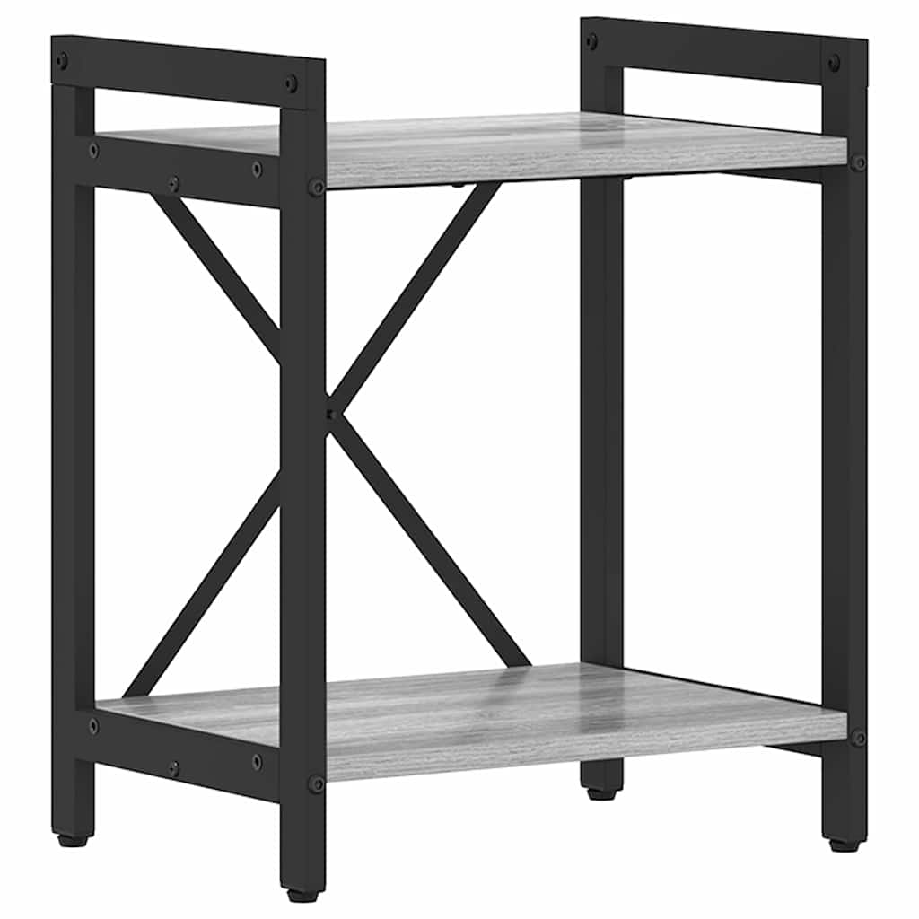 Bücherregal Grau Sonoma 40 x 30 x 48,5 cm Holzwerkstoff
