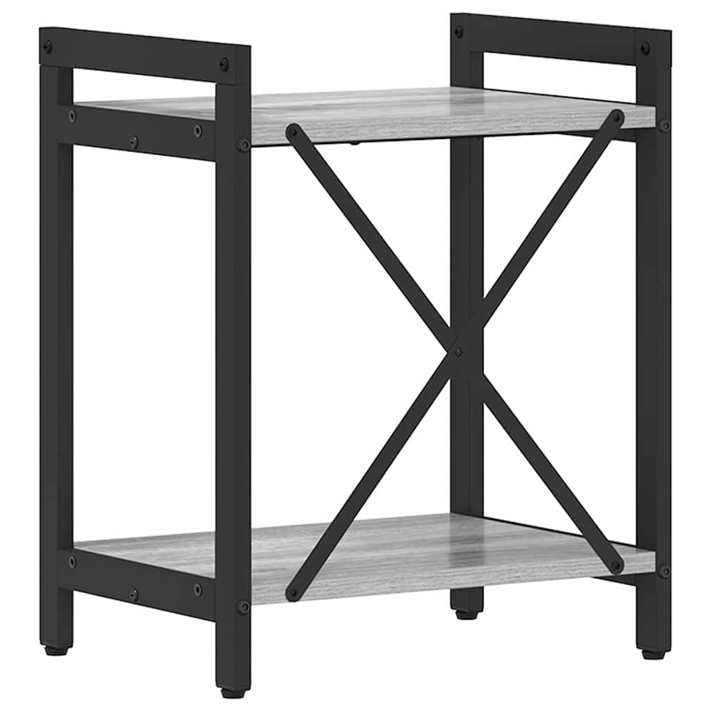 Bücherregal Grau Sonoma 40 x 30 x 48,5 cm Holzwerkstoff