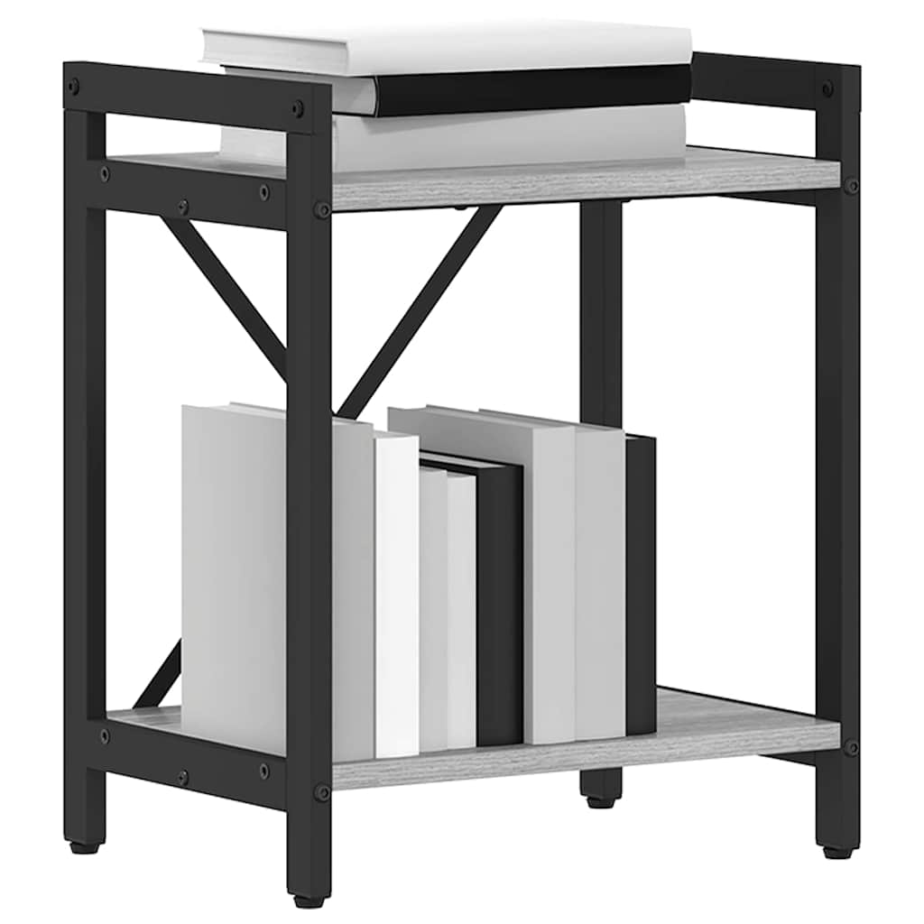 Bücherregal Grau Sonoma 40 x 30 x 48,5 cm Holzwerkstoff