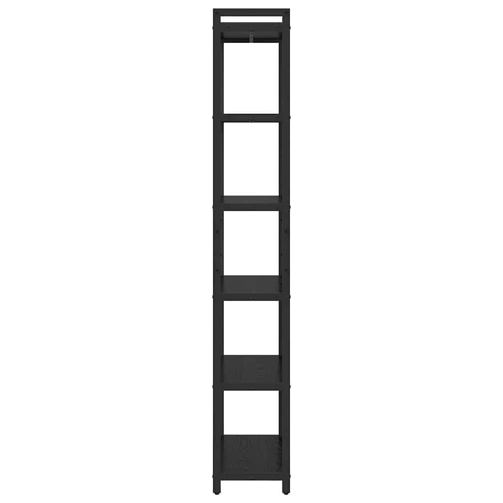 Bücherregal Schwarze Eiche 60 x 30 x 188 cm Holzwerkstoff