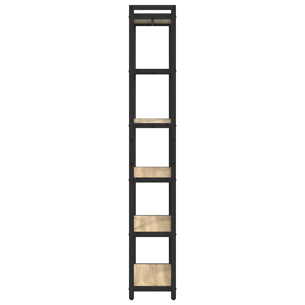 Bücherregal Sonoma Eiche 60 x 30 x 188 cm Holzwerkstoff