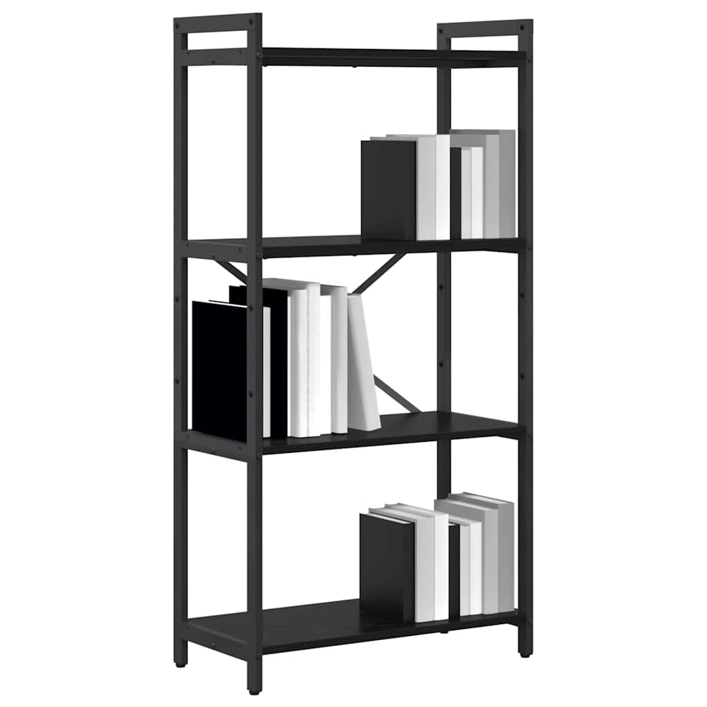 Bücherregal Schwarze Eiche 60 x 30 x 118 cm Holzwerkstoff