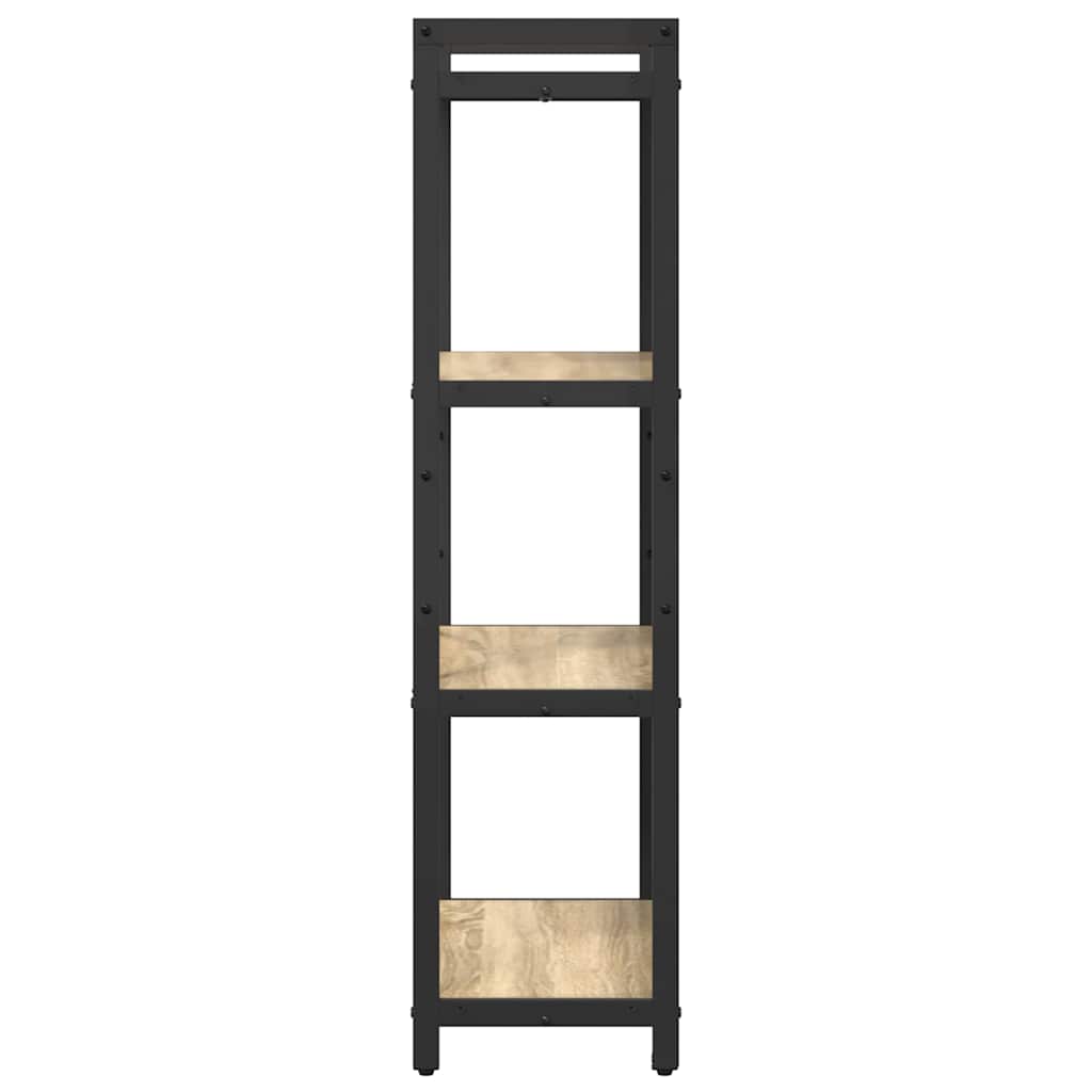Bücherregal Sonoma Eiche 60 x 30 x 118 cm Holzwerkstoff