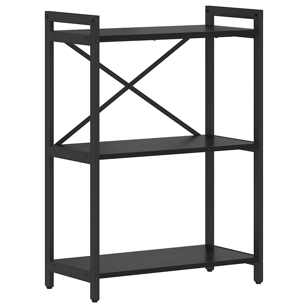 Bücherregal Schwarze Eiche 60 x 30 x 83 cm Holzwerkstoff