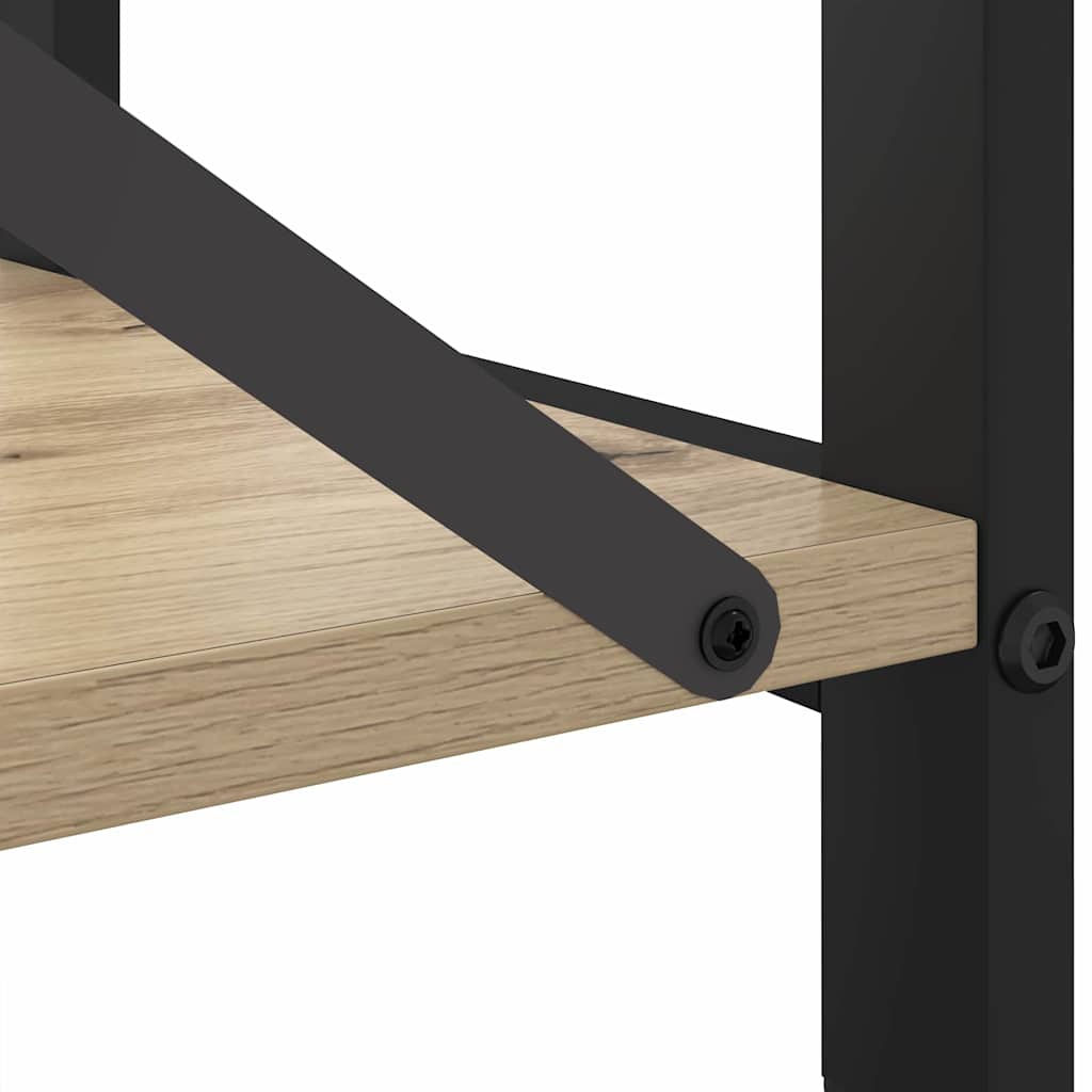 Bücherregal Sonoma Eiche 60 x 30 x 83 cm Holzwerkstoff