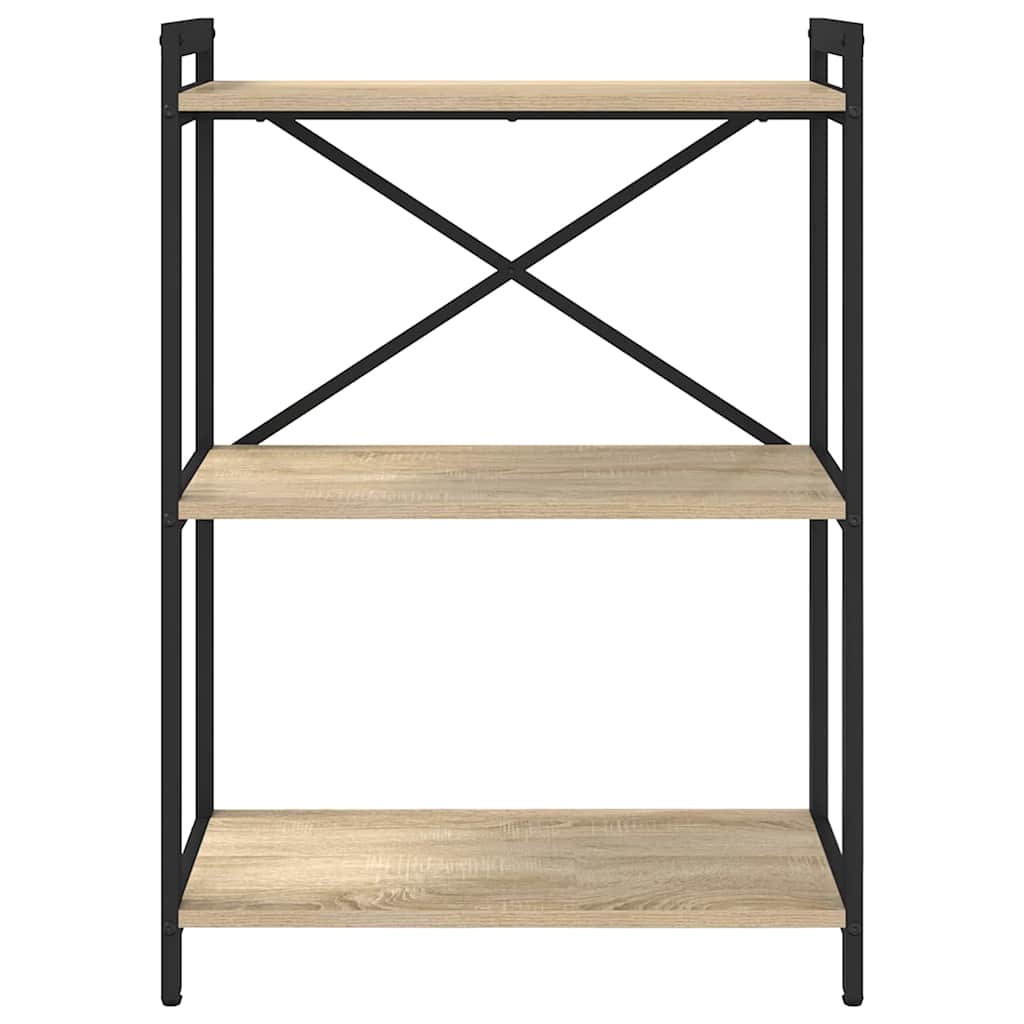 Bücherregal Sonoma Eiche 60 x 30 x 83 cm Holzwerkstoff