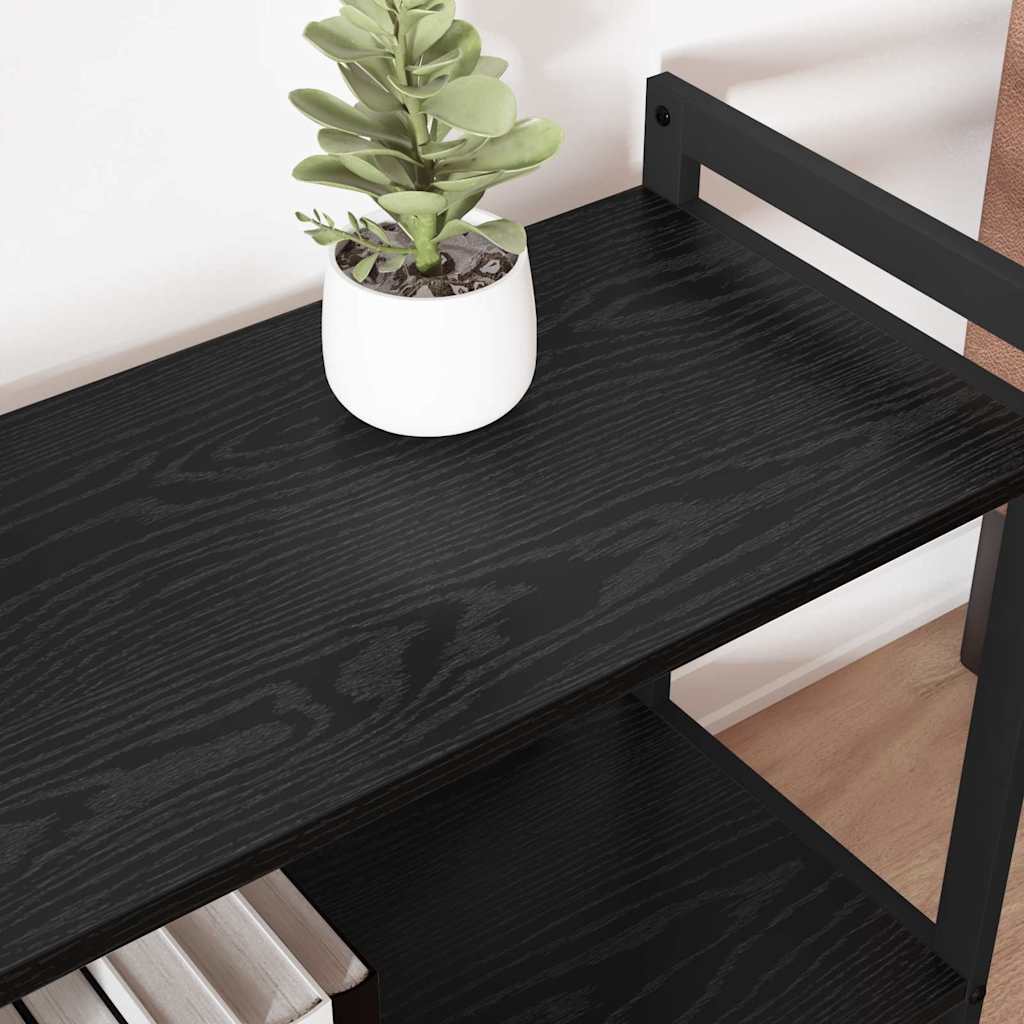 Bücherregal Schwarze Eiche 60 x 30 x 48,5 cm Holzwerkstoff