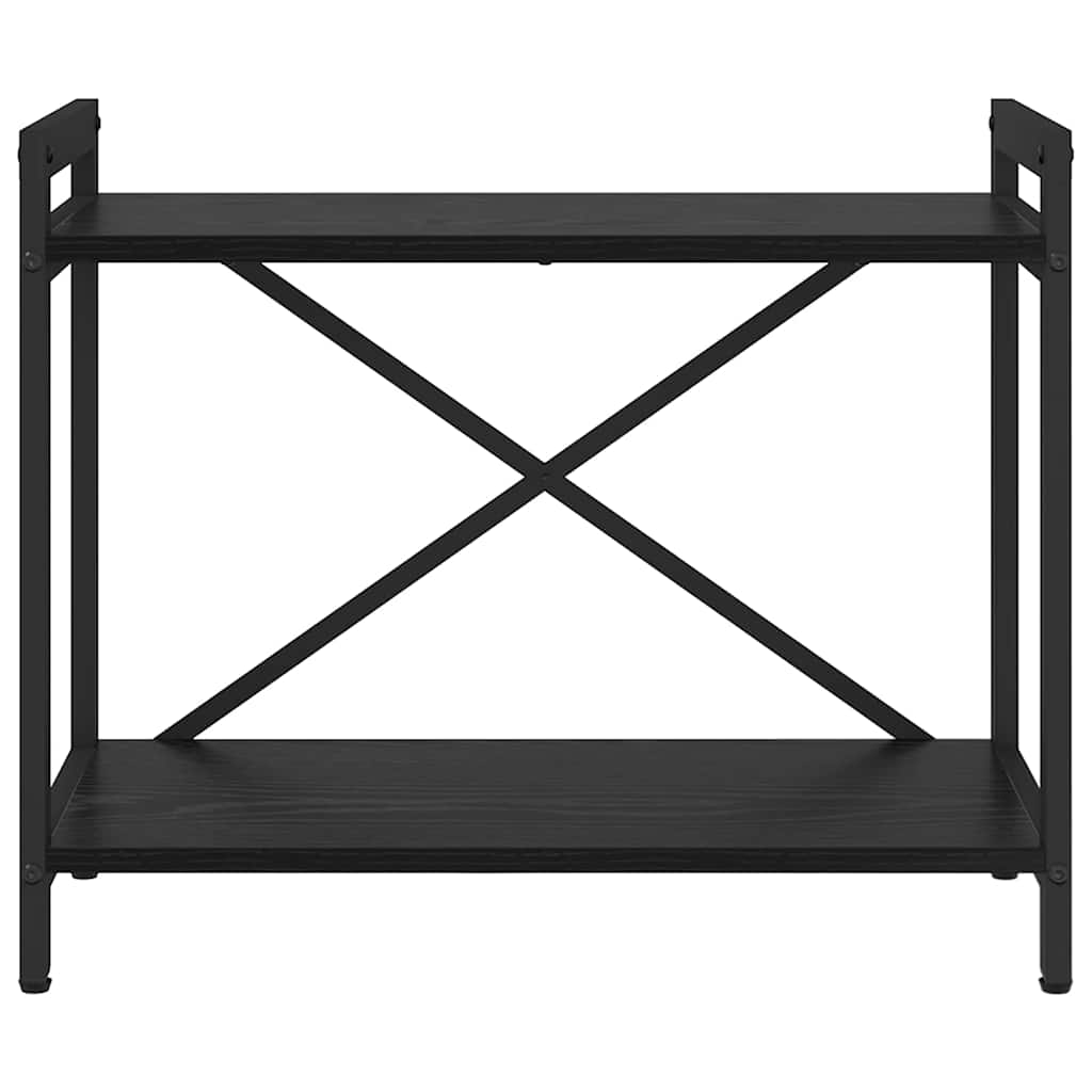 Bücherregal Schwarze Eiche 60 x 30 x 48,5 cm Holzwerkstoff