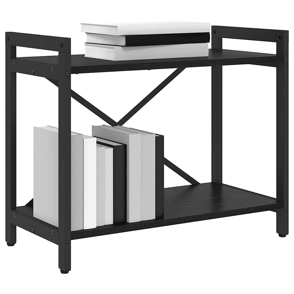 Bücherregal Schwarze Eiche 60 x 30 x 48,5 cm Holzwerkstoff