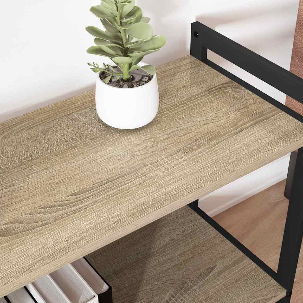 Bücherregal Sonoma Eiche 60 x 30 x 48,5 cm Holzwerkstoff