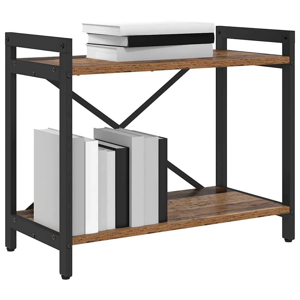 Bücherregal Altholz 60 x 30 x 48,5 cm Holzwerkstoff