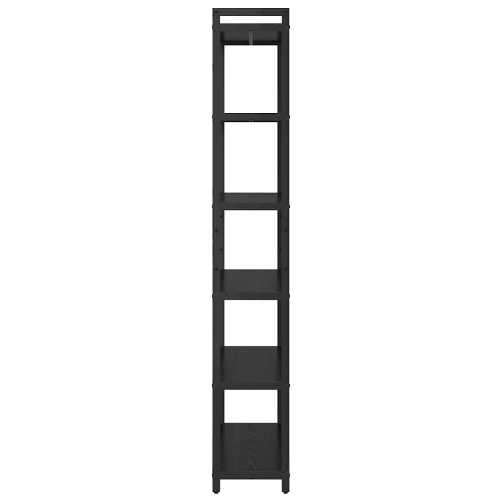Bücherregal Schwarze Eiche 80 x 30 x 188 cm Holzwerkstoff