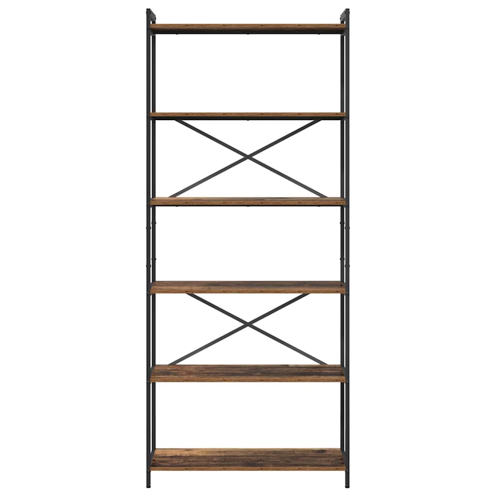 Bücherregal Altholz 80 x 30 x 188 cm Holzwerkstoff