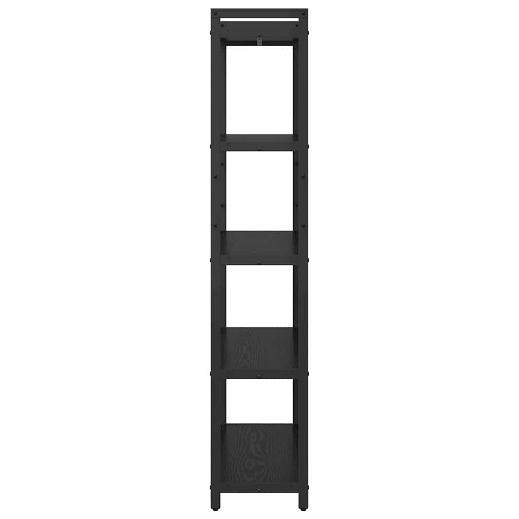 Bücherregal Schwarze Eiche 80 x 30 x 153 cm Holzwerkstoff