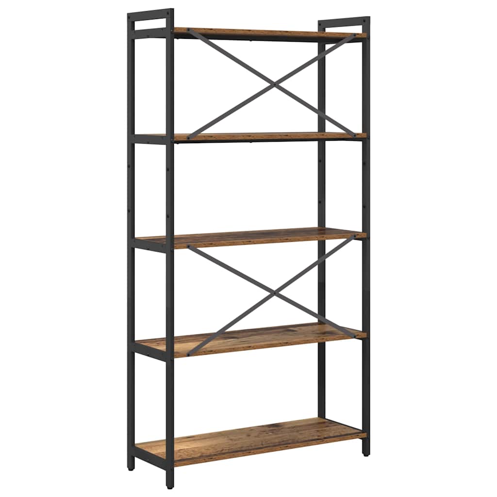 Bücherregal Altholz 80 x 30 x 153 cm Holzwerkstoff