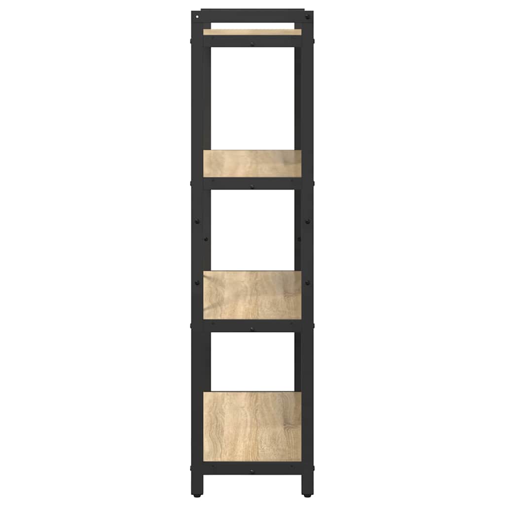 Bücherregal Sonoma Eiche 80 x 30 x 118 cm Holzwerkstoff