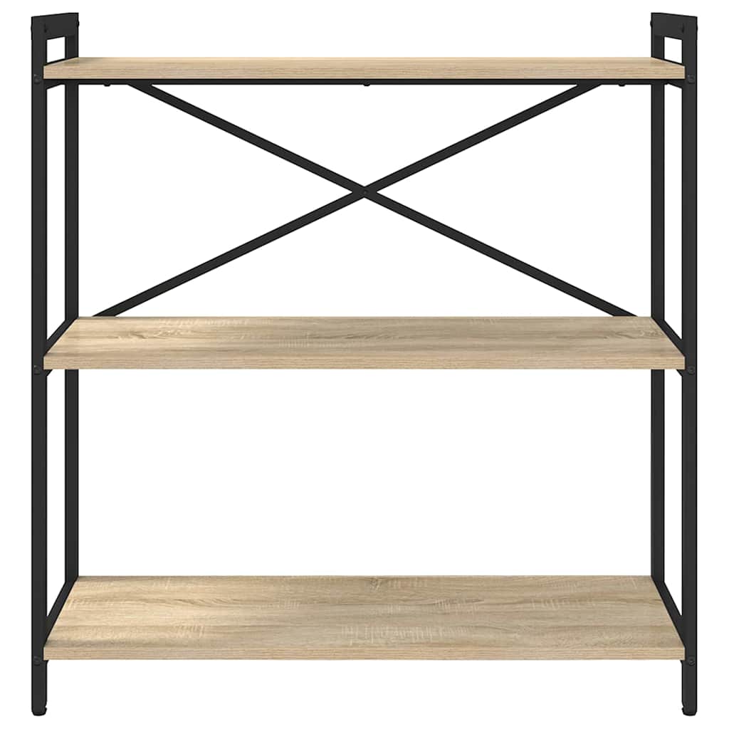 Bücherregal Sonoma Eiche 80 x 30 x 83 cm Holzwerkstoff