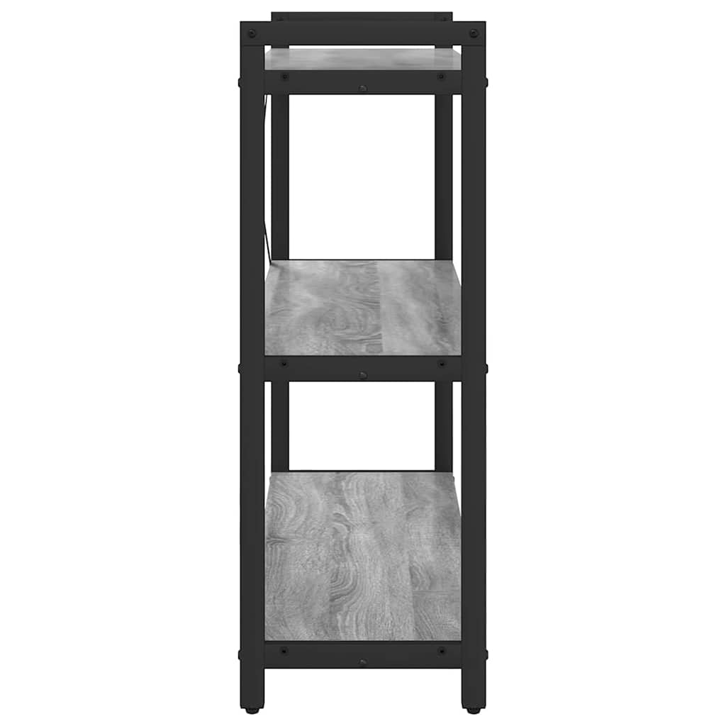 Bücherregal Grau Sonoma 80 x 30 x 83 cm Holzwerkstoff