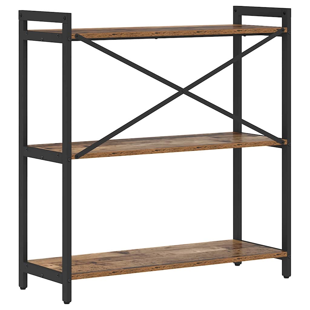 Bücherregal Altholz 80 x 30 x 83 cm Holzwerkstoff
