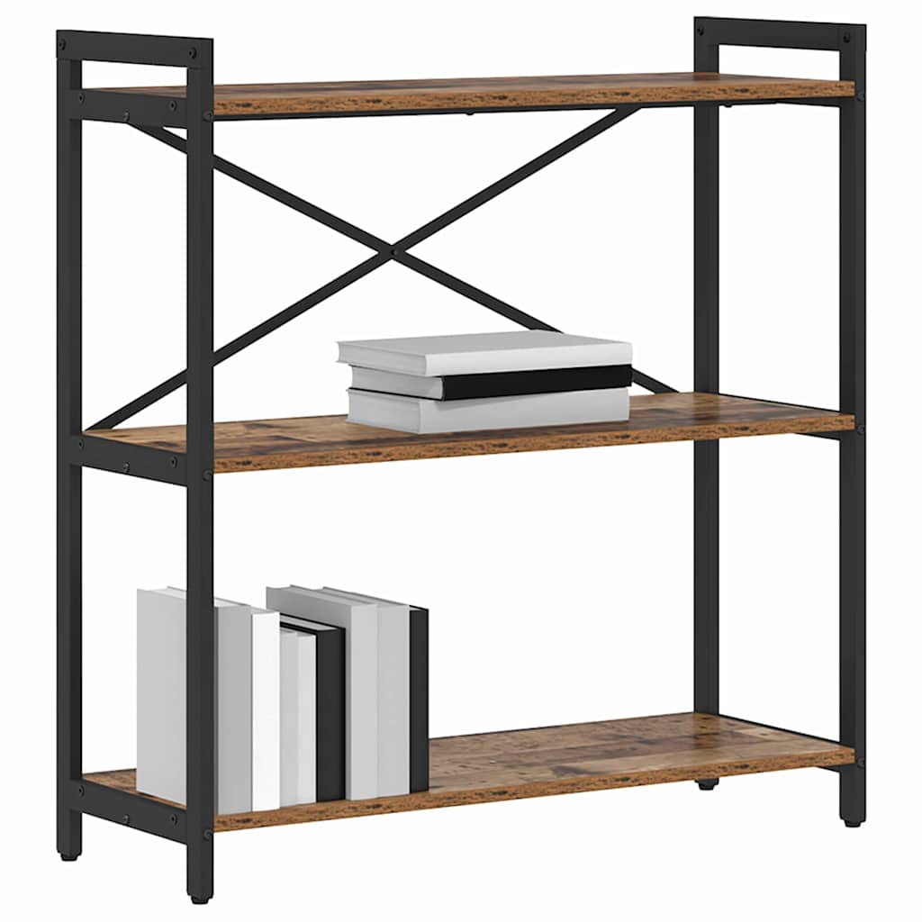 Bücherregal Altholz 80 x 30 x 83 cm Holzwerkstoff