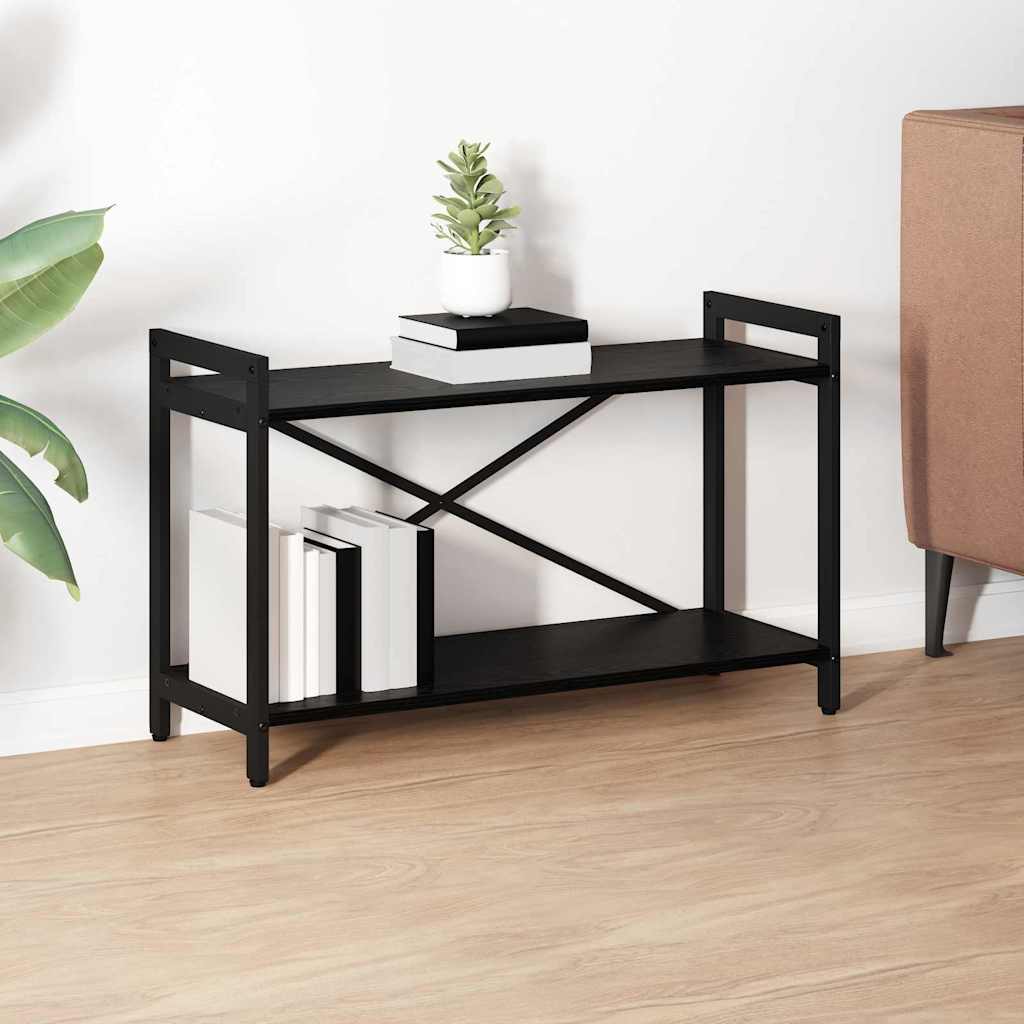 Bücherregal Schwarze Eiche 80 x 30 x 48,5 cm Holzwerkstoff