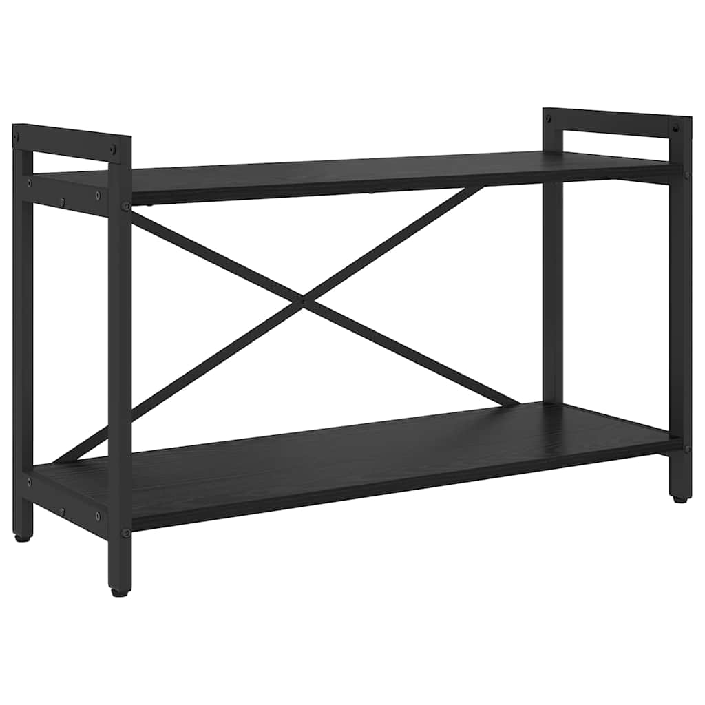 Bücherregal Schwarze Eiche 80 x 30 x 48,5 cm Holzwerkstoff