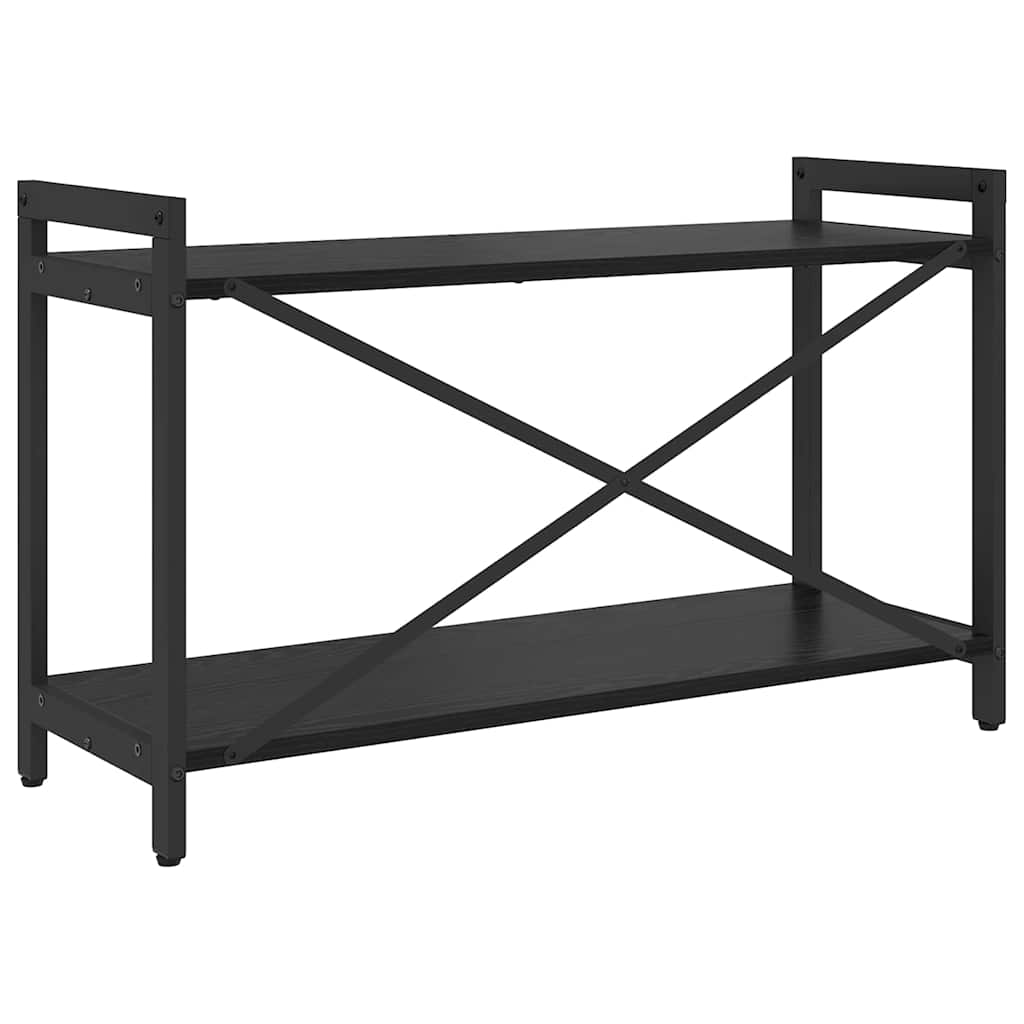 Bücherregal Schwarze Eiche 80 x 30 x 48,5 cm Holzwerkstoff