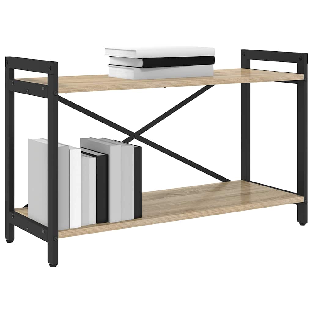 Bücherregal Sonoma Eiche 80 x 30 x 48,5 cm Holzwerkstoff
