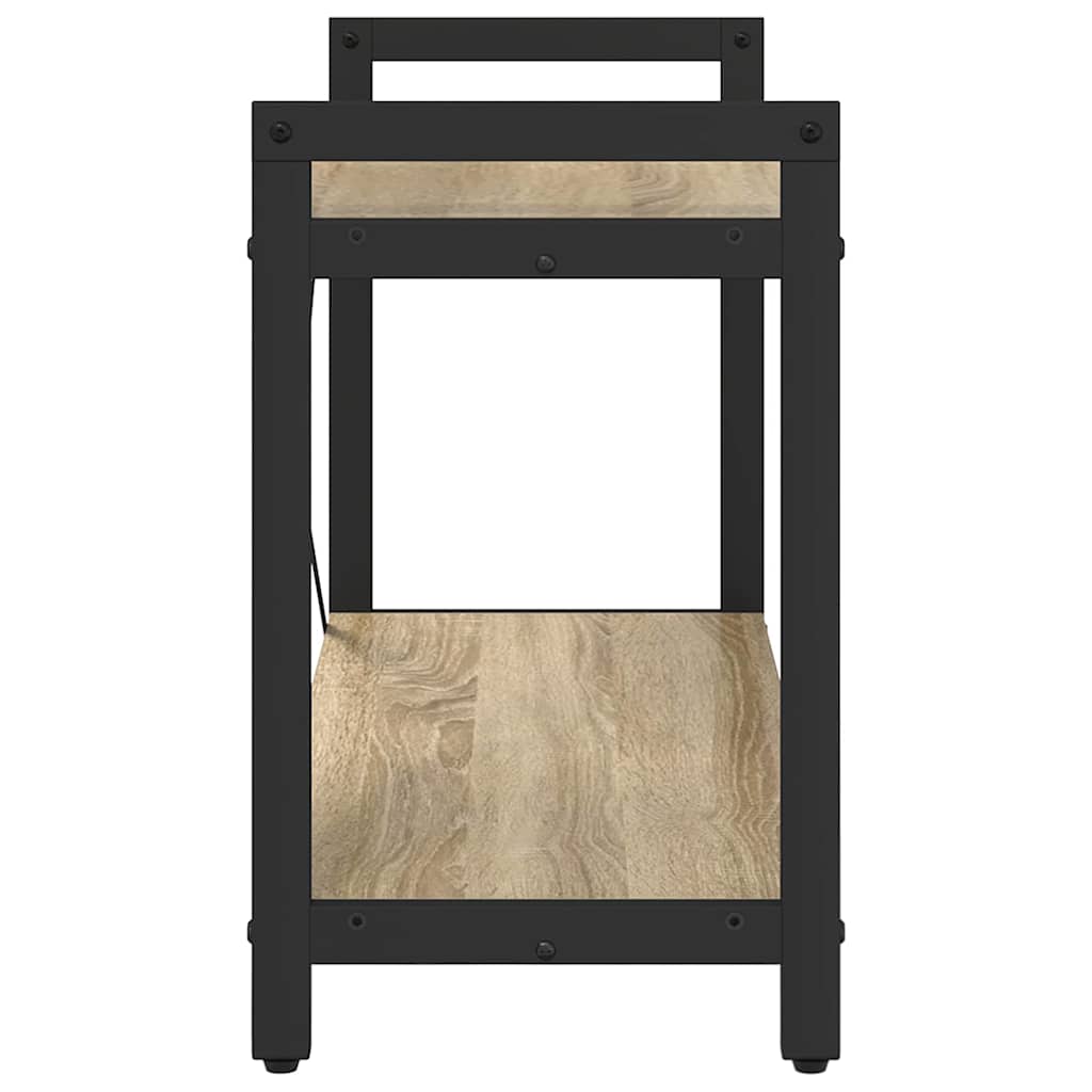 Bücherregal Sonoma Eiche 80 x 30 x 48,5 cm Holzwerkstoff