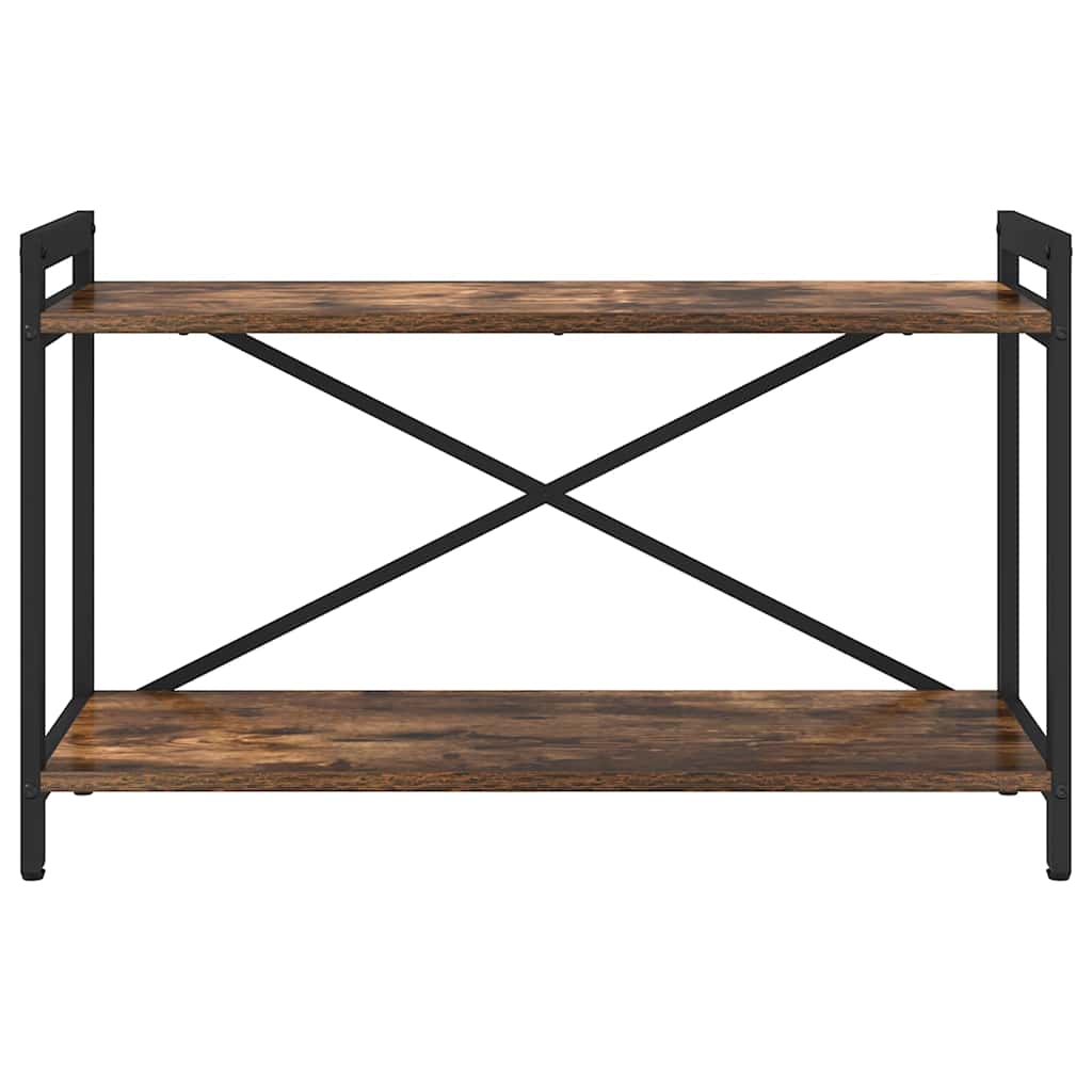 Bücherregal Räuchereiche 80 x 30 x 48,5 cm Holzwerkstoff
