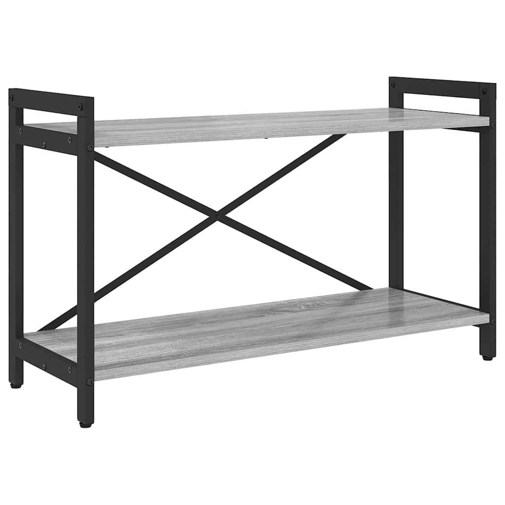 Bücherregal Grau Sonoma 80 x 30 x 48,5 cm Holzwerkstoff