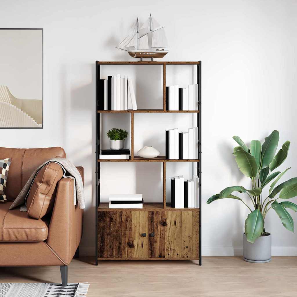 Regal Altholz 80 x 30 x 155,5 cm Holzwerkstoff