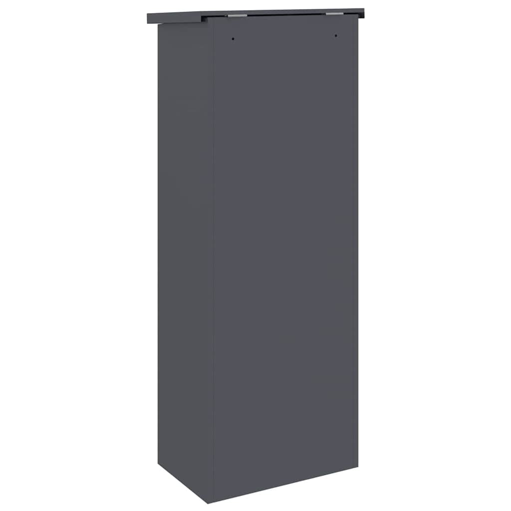 Paketdrop-Box Anthrazit 44,5 x 29 x 110,5 cm Stahl