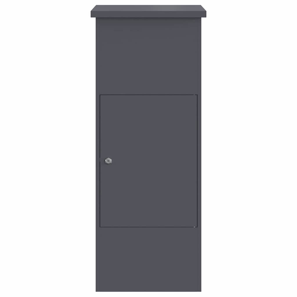 Paketdrop-Box Anthrazit 44,5 x 29 x 110,5 cm Stahl