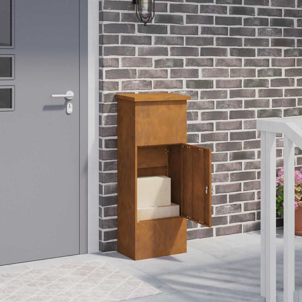 Paketdrop-Box Rostig 44,5 x 29 x 110,5 cm