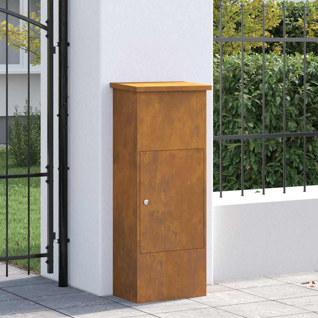 Paketdrop-Box Rostig 44,5 x 29 x 110,5 cm