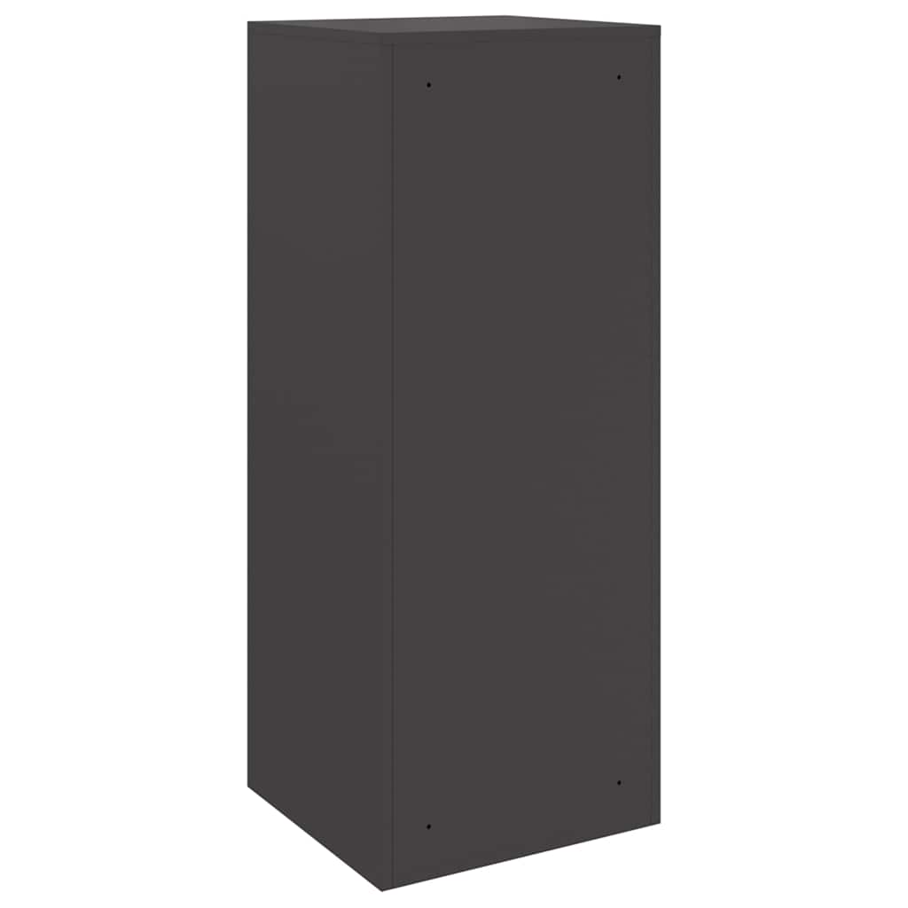 Paketdrop-Box Schwarz 41 x 38 x 103 cm Stahl