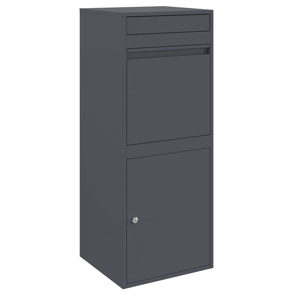 Paketdrop-Box Anthrazit 41 x 38 x 103 cm Stahl