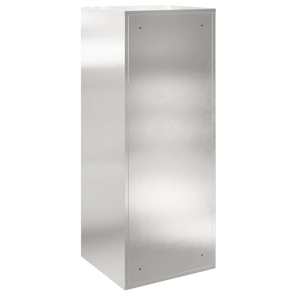 Paketdrop-Box Schwarz 41 x 38 x 103 cm Edelstahl