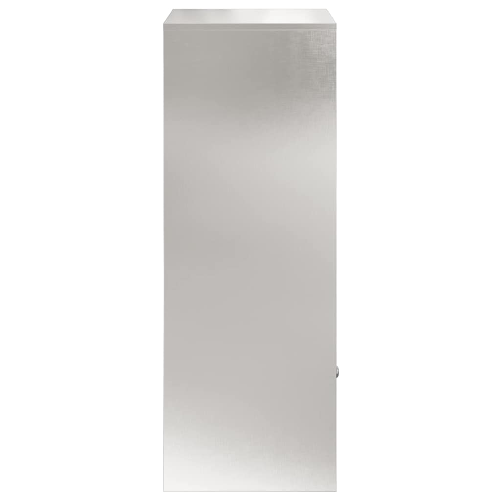 Paketdrop-Box Schwarz 41 x 38 x 103 cm Edelstahl